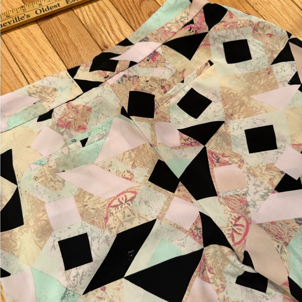 Robert Rodriguez Geometric Floral Patchwork Patte… - image 5